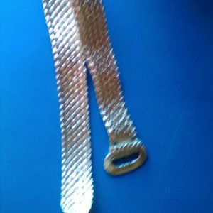 Vintage 70's Belt Gold Belt Fashion Retro